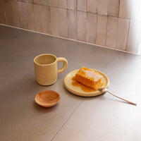 Coco Plate in Vanilla