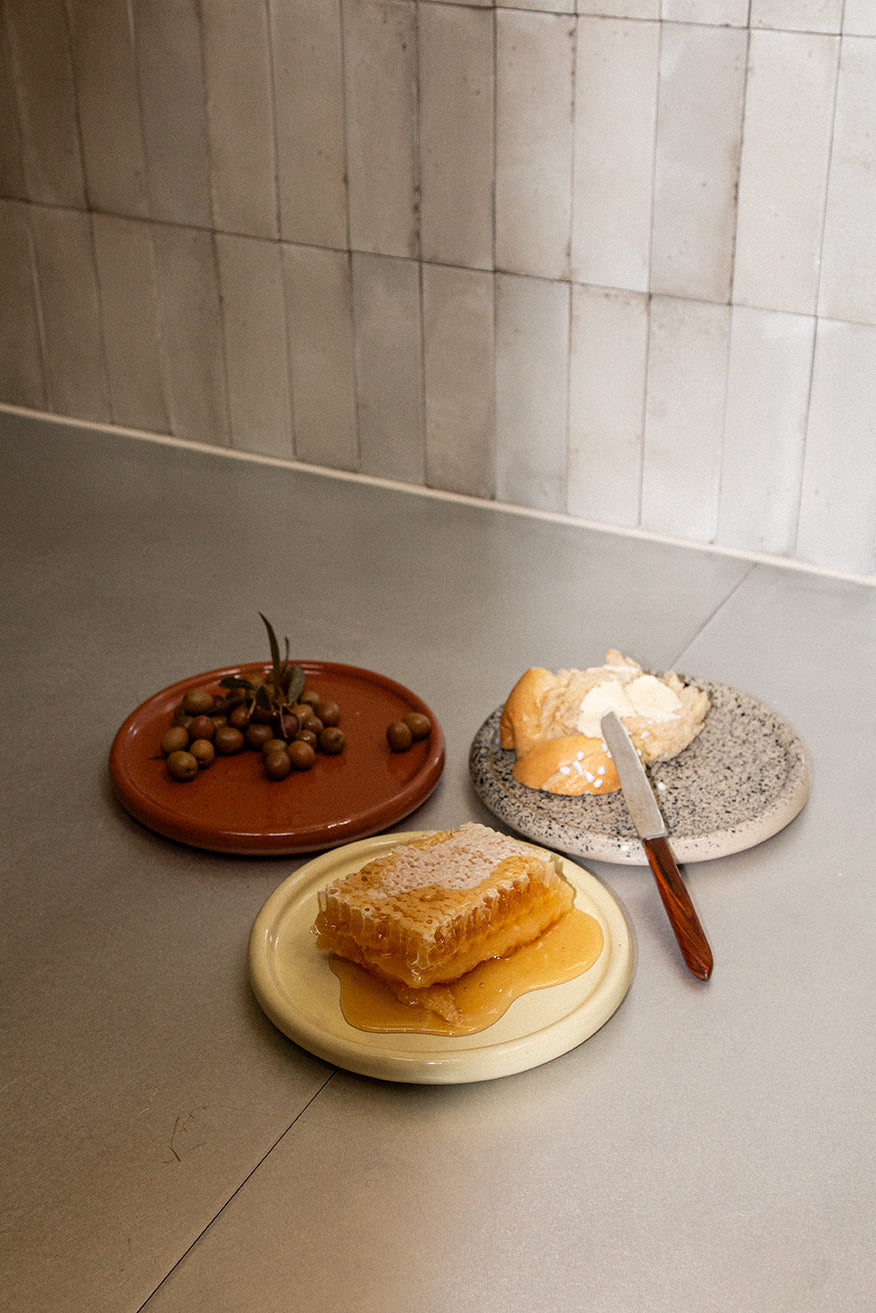 Coco Plate in Chocolat