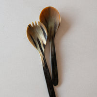 Salatbesteck Horn