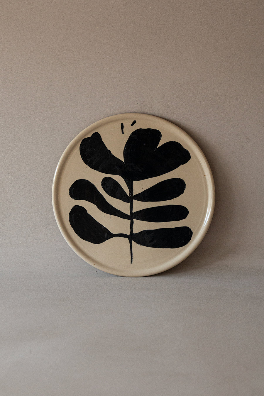 Dinner Plate painted 2