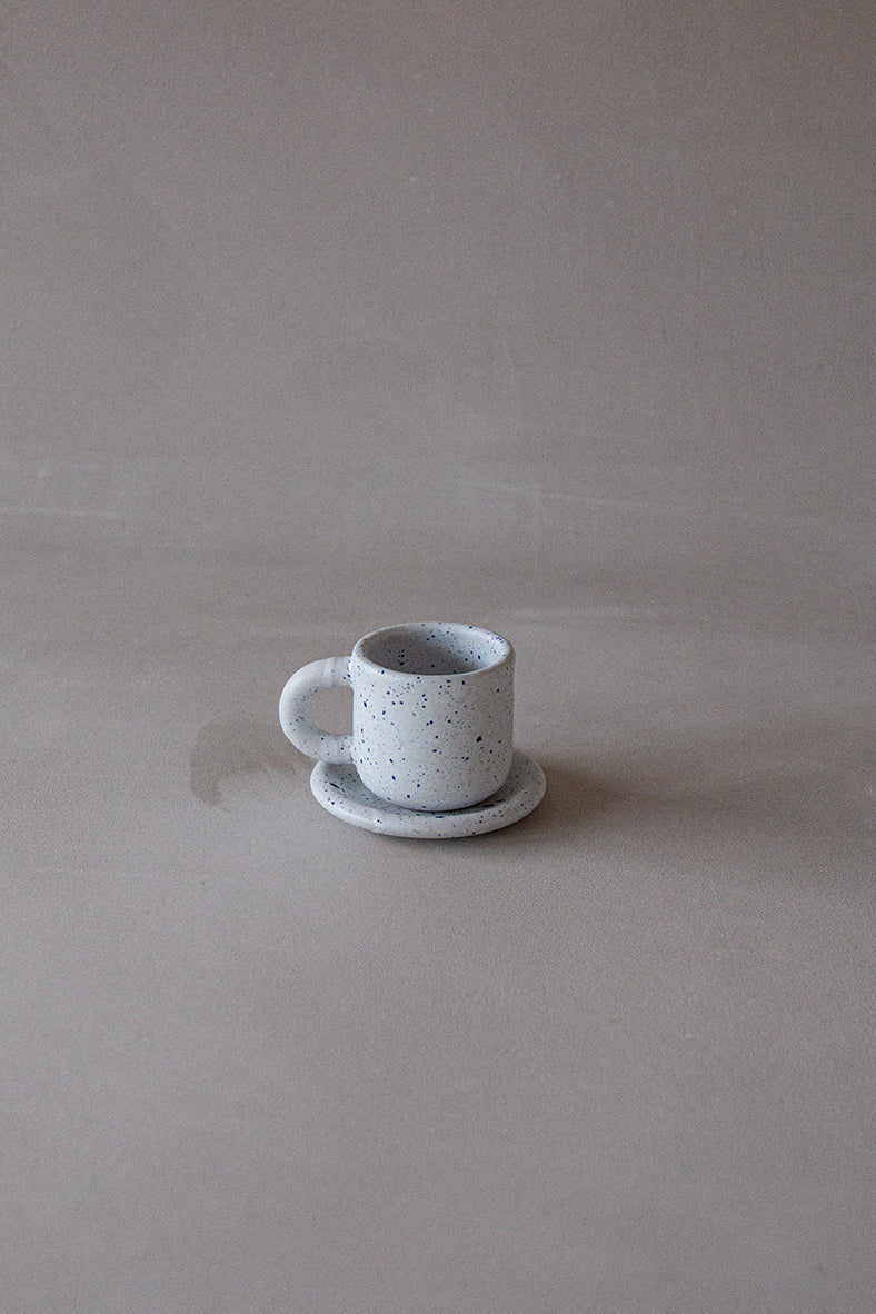 Holly Mug blue/white