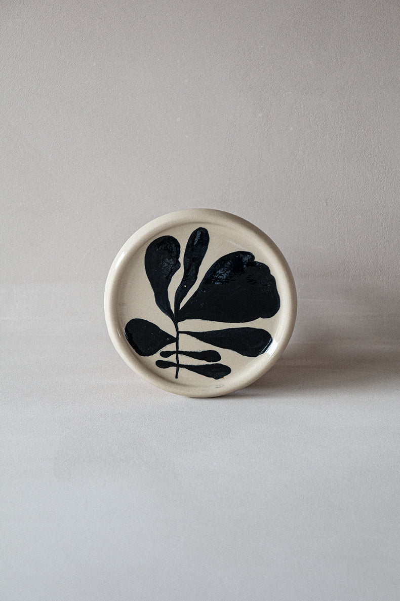 Coco Plate - handpainted - second