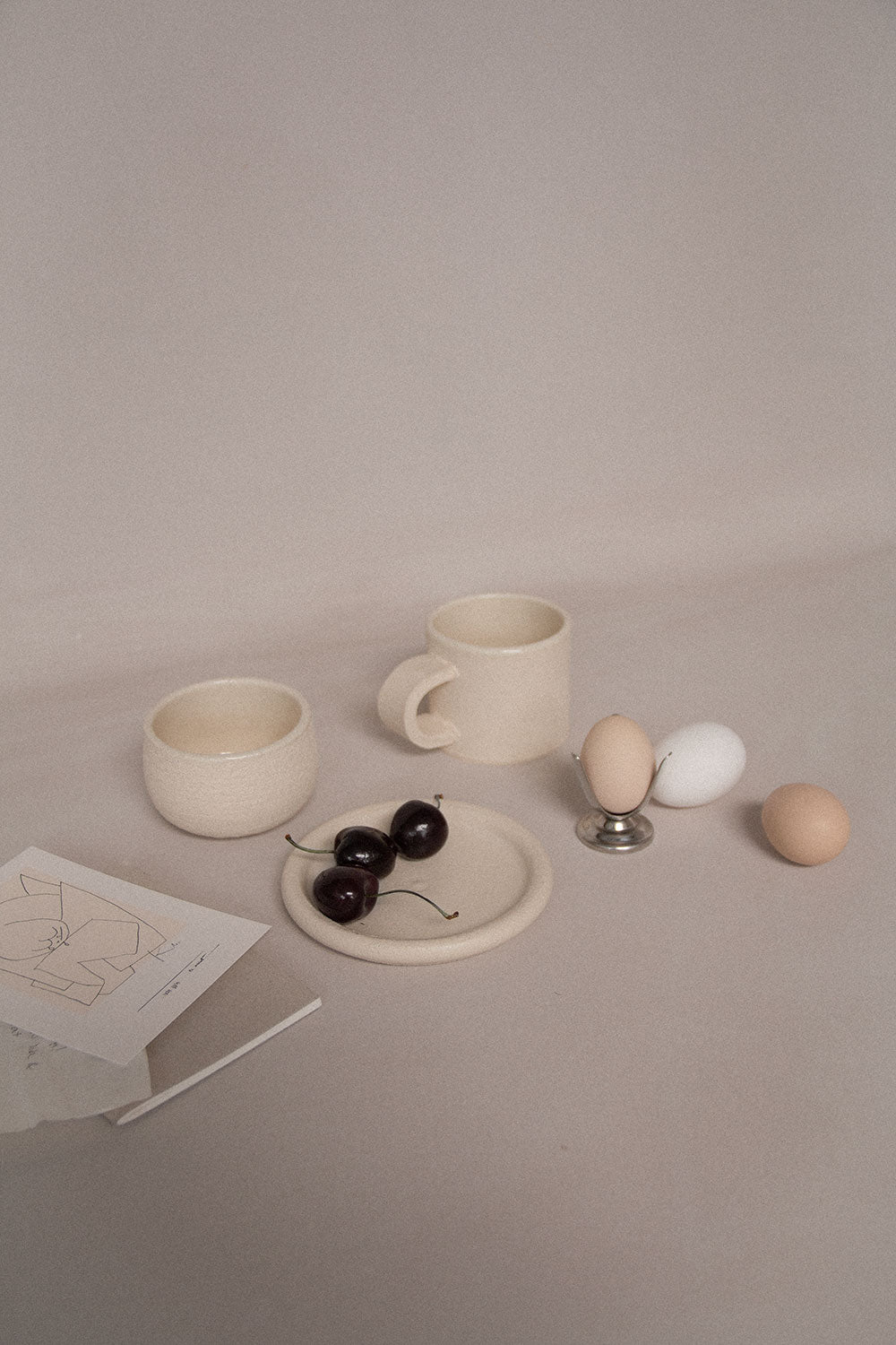 HENRY Mug creme