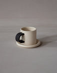 HENRY Mug blk/white + Sideplate