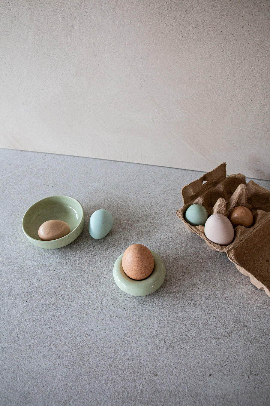 Egg Cup Emil - Glossy Pistachio